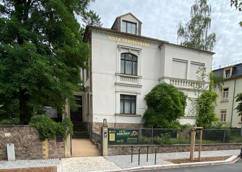 Villa Shatterhand, Karl Mays ehemaliges Wohnhaus mit der Ausstellung "Karl May - Leben & Werk"